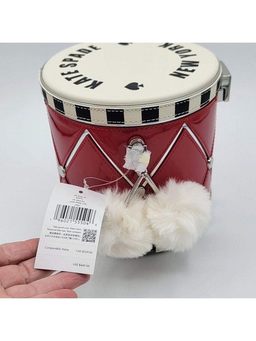 Kate Spade Drum Handbag NWT LAST ONE - Picture 7 of 14